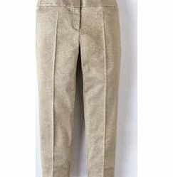Boden Bistro Crop Trouser, Metallic Tweed 33971508