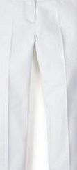 Boden Bistro Crop Trouser, White 33384074