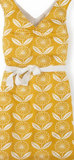 Boden Boho Printed Dress Yellow Sunflower Print Boden,
