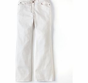 Boden Bootcut Jeans, White 33381385