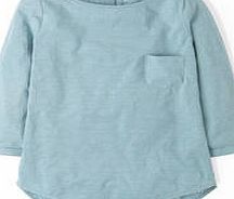 Boden Broderie Back Tee, Washed Blue 34851220