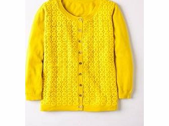 Boden Broderie Cardigan, Yellow 34023846