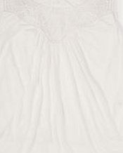 Boden Broderie Jersey Top, White 34641571