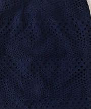 Boden Broderie Pencil Skirt, Royal Blue 34084533