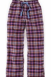 Boden Brushed Cotton Pull-ons, Brown Check 34244327