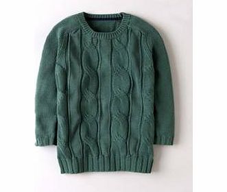 Boden Cable Knit Jumper, Sea Glass 34024737