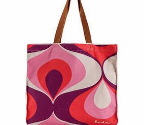 Canvas Shopper, Pink Swirl 34228973