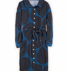 Boden Carnaby Dress, Blue Steel Stripy Leaf 34381582