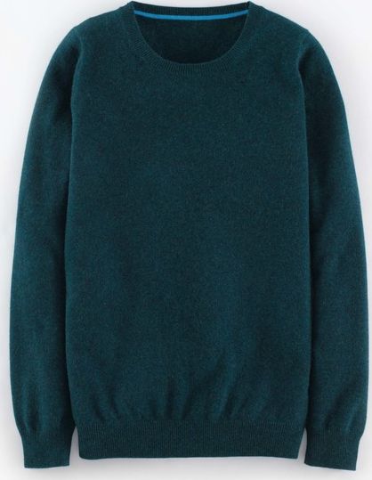 Boden Cashmere Crew Neck Jumper Seaweed Boden, Seaweed