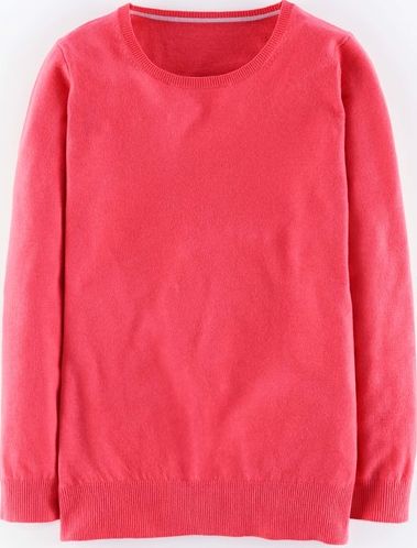 Boden, 1669[^]35054659 Cashmere Relaxed Crew Neck Red Boden, Red 35054659