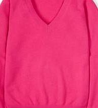 Boden Cashmere V-neck Jumper, Tutti Frutti 34721035
