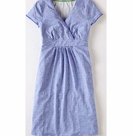 Boden Casual Jersey Dress, Light Bluebell Pretty