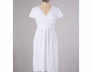 Casual Jersey Dress, White 34279364