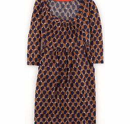 Boden Casual Weekend Dress, Brown,Victoria Blue
