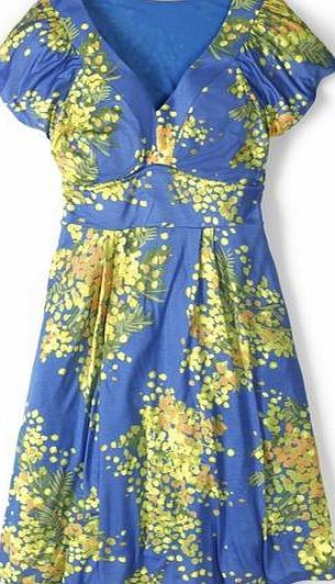 Boden Cate Dress, Porcelain Blue Mimosa 34647339