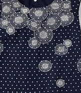 Boden Cecile Top, Navy Small Spot 34811513