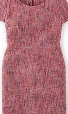Boden Chic Tweed Shift, Navy/Red 34465997