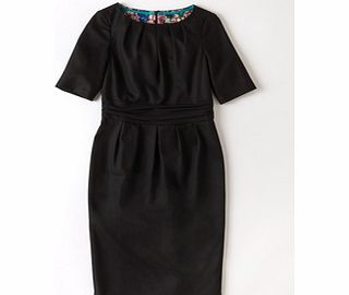 Boden Chic Wool Dress, Black 33965401
