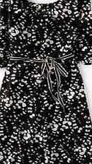 Boden Columbia Road Dress, Black Pearl Breezy Print