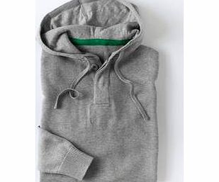 Cotton Hooded Sweater, Grey Marl 34057349