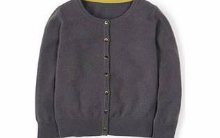 Boden Cropped Cashmere Cardigan, Brown,Grey,Capri