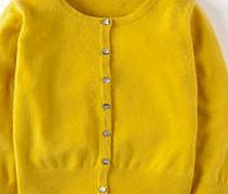Boden Cropped Cashmere Cardigan, Corn Yellow 34028860