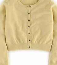 Boden Cropped Cashmere Cardigan, Pineapple 34465443