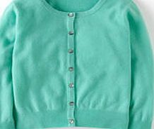 Boden Cropped Cashmere Cardigan, Teal 34029132