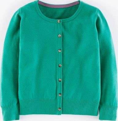 Boden Cropped Cashmere Cardigan Viridian Boden,