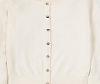 Boden Cropped Cashmere Cardigan, White 34697623