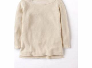 Boden Darcy Jumper, White,Blue 34031153