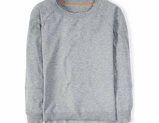 Boden Easy Day Jumper, Grey,Mineral,Soft Red/Bright