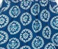 Boden Easy Jersey Skirt, Ceramic Blue Woodblock 34698639