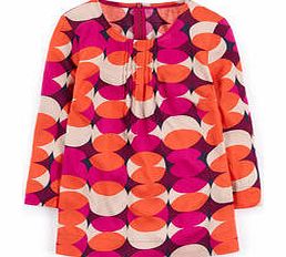 Boden Easy Printed Top, Pink Overlapping Spot 34311282