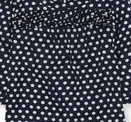Boden Edith Top, Navy/Ivory Flower Stamp 34715441