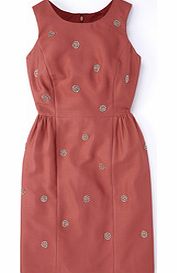 Boden Embellished Spot Dress, Pink Bronze 34319012