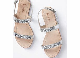 Boden Embellished Summer Sandal, Silver 34054205
