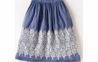 Boden Emily Skirt, Blue Chambray,Pink Chambray 34079533