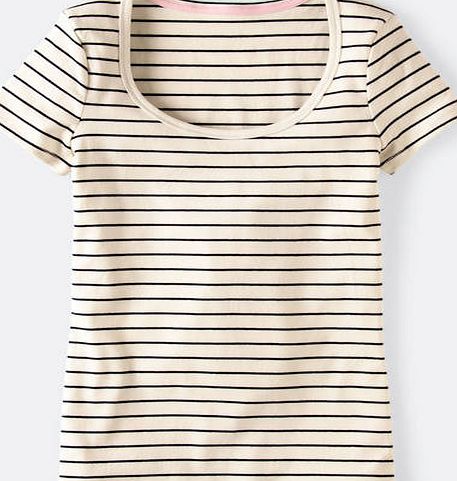 Boden Essential Short Sleeve Tee, Ivory 34672394