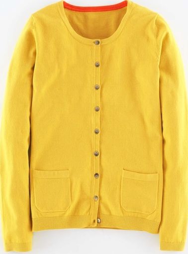 Boden Favourite Cardigan Canary Boden, Canary 35112622