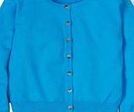 Boden Favourite Cropped Cardigan, Bright Cyan 34701755