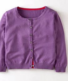 Boden Favourite Cropped Cardigan, French Lavender
