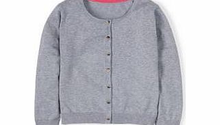 Boden Favourite Cropped Cardigan, Grey,White,Tropical