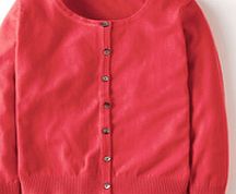 Boden Favourite Cropped Cardigan, Hibiscus 34033001