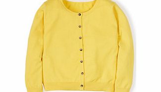 Boden Favourite Cropped Cardigan, Lemon Curd,Tropical