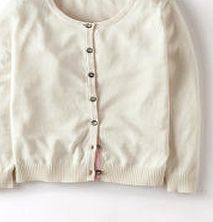 Boden Favourite Cropped Cardigan, White 34033365