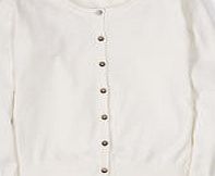 Boden Favourite Cropped Cardigan, White 34702027