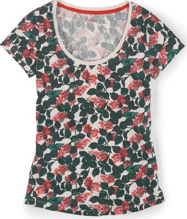 Boden, 1669[^]34729756 Favourite Tee Red Vintage Floral Boden, Red