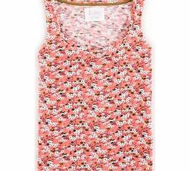 Boden Festival Vest, Peach Ditsy Print 34430108