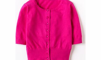 Boden Fifties Cropped Cardigan, Party Pink,Zest,Blue